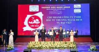 Yến đảo nest đạt danh hiệu top 10 thương hiệu mạnh ASEAN