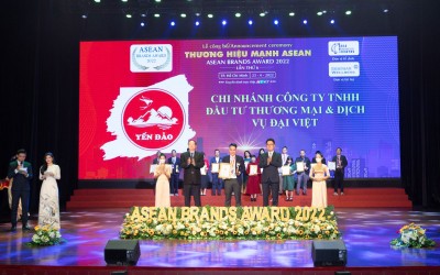 Yến đảo nest đạt danh hiệu top 10 thương hiệu mạnh ASEAN
